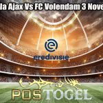 Prediksi Bola Ajax Vs FC Volendam 3 November 2023